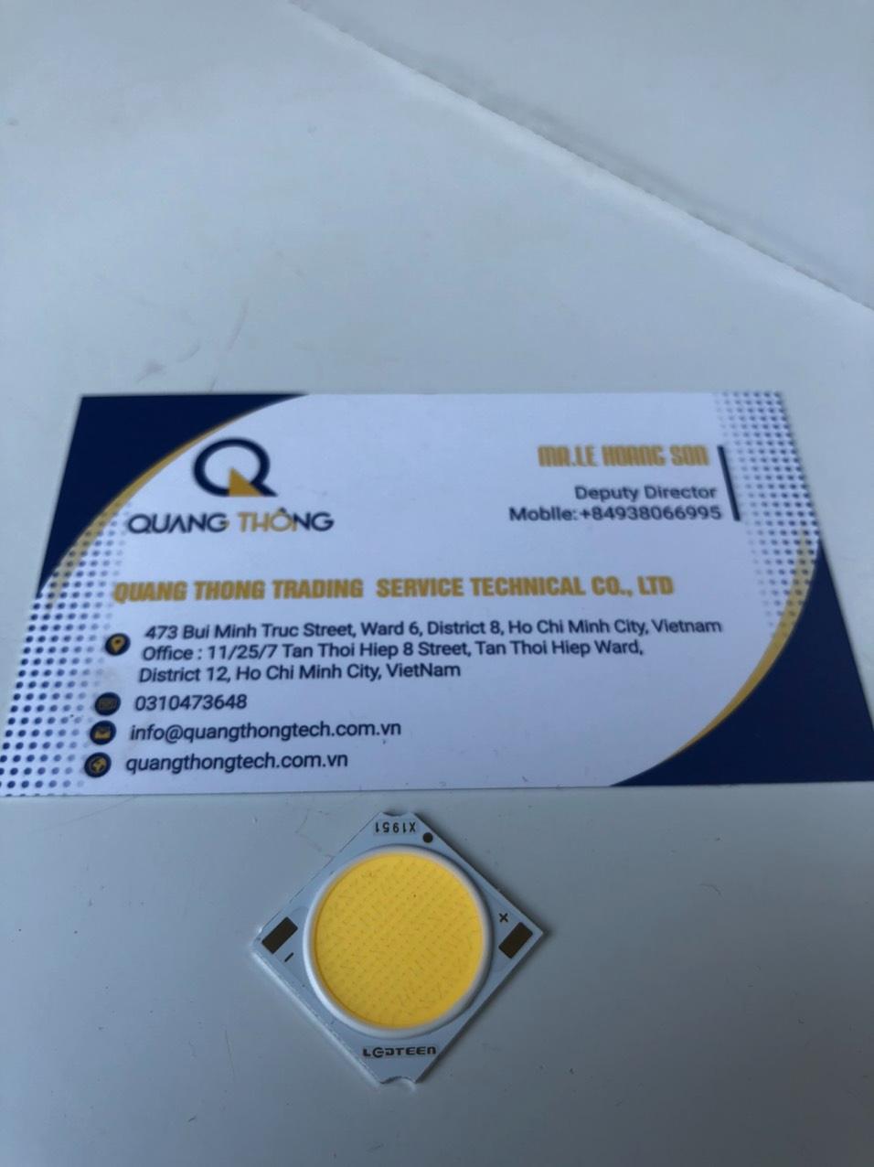 [HCM]Chip Led COB 50W ánh sáng trắng
