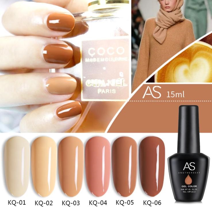 [HCM]Sơn gel AS - màu capuchino mã KQ