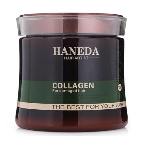 Hấp dầu phục hồi tóc Haneda Collagen 500ml