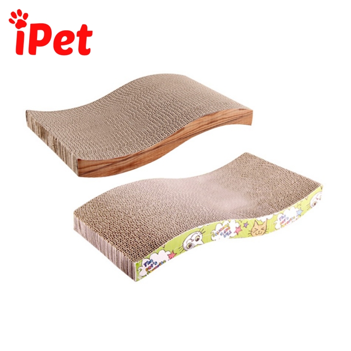 Bàn Cào Móng Cho Mèo Có Catnip Hình Chuột Loại Dấu Ngã - iPet Shop