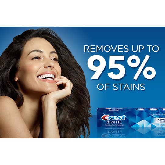 Kem đánh răng Crest 3D White Pro Advanced Whitening 147g
