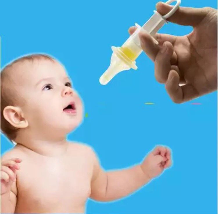 Dụng cụ bơm sữa bón sữa cho bé