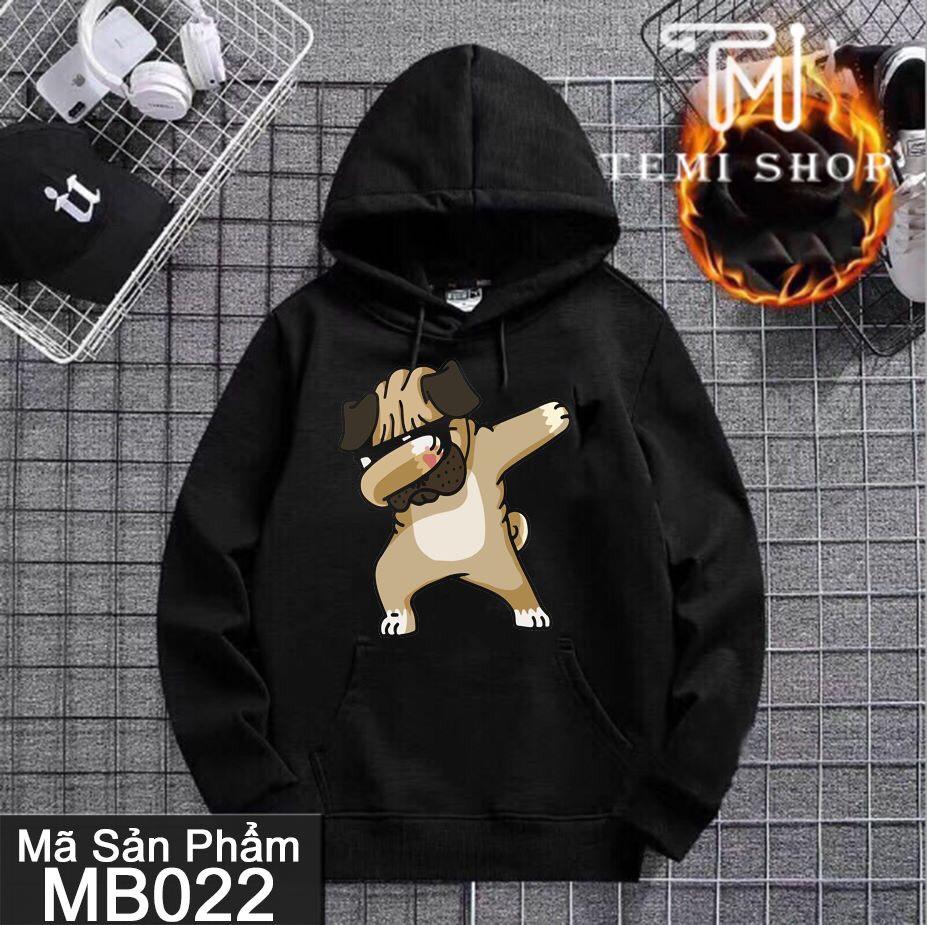 [HCM]( có big size đên 100kg) ÁO HOODIE NAM NỮ CHÓ DANCING