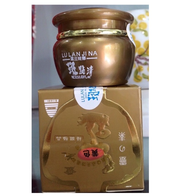 Kem sâm linh chi lulan jina trắng da chống nhăn nám tàn nhang 40g