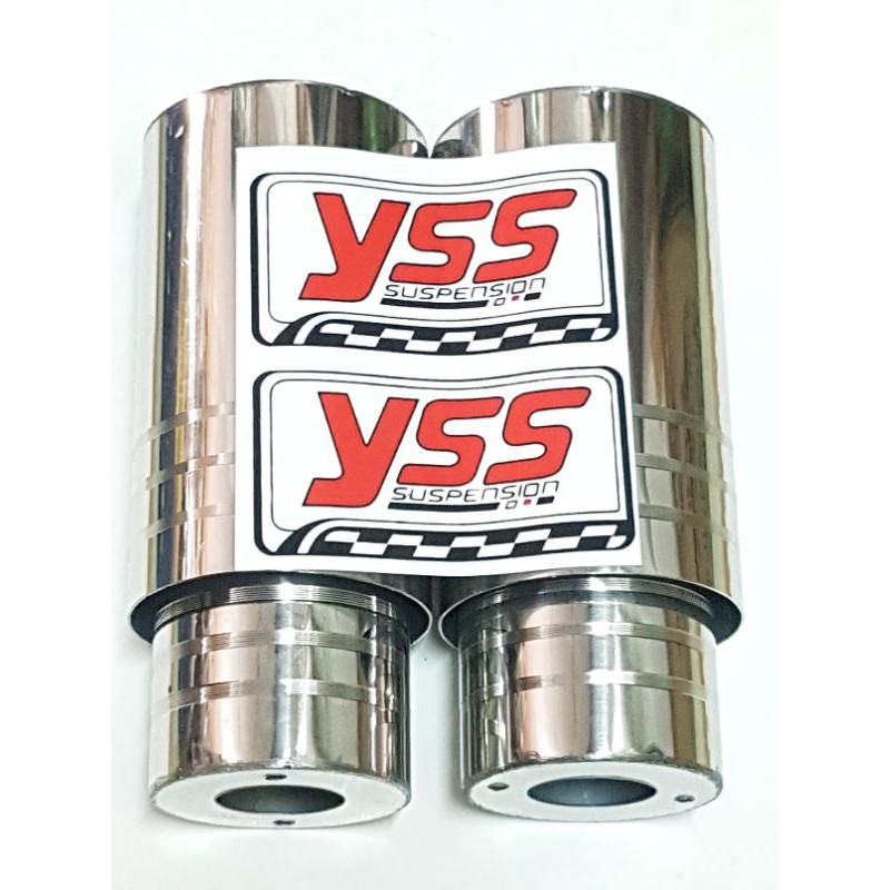 Chụp phuộc sau xe sirius inox