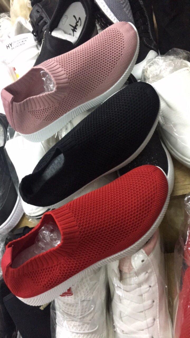 Giày thể thao nữ sneaker cổ chun
