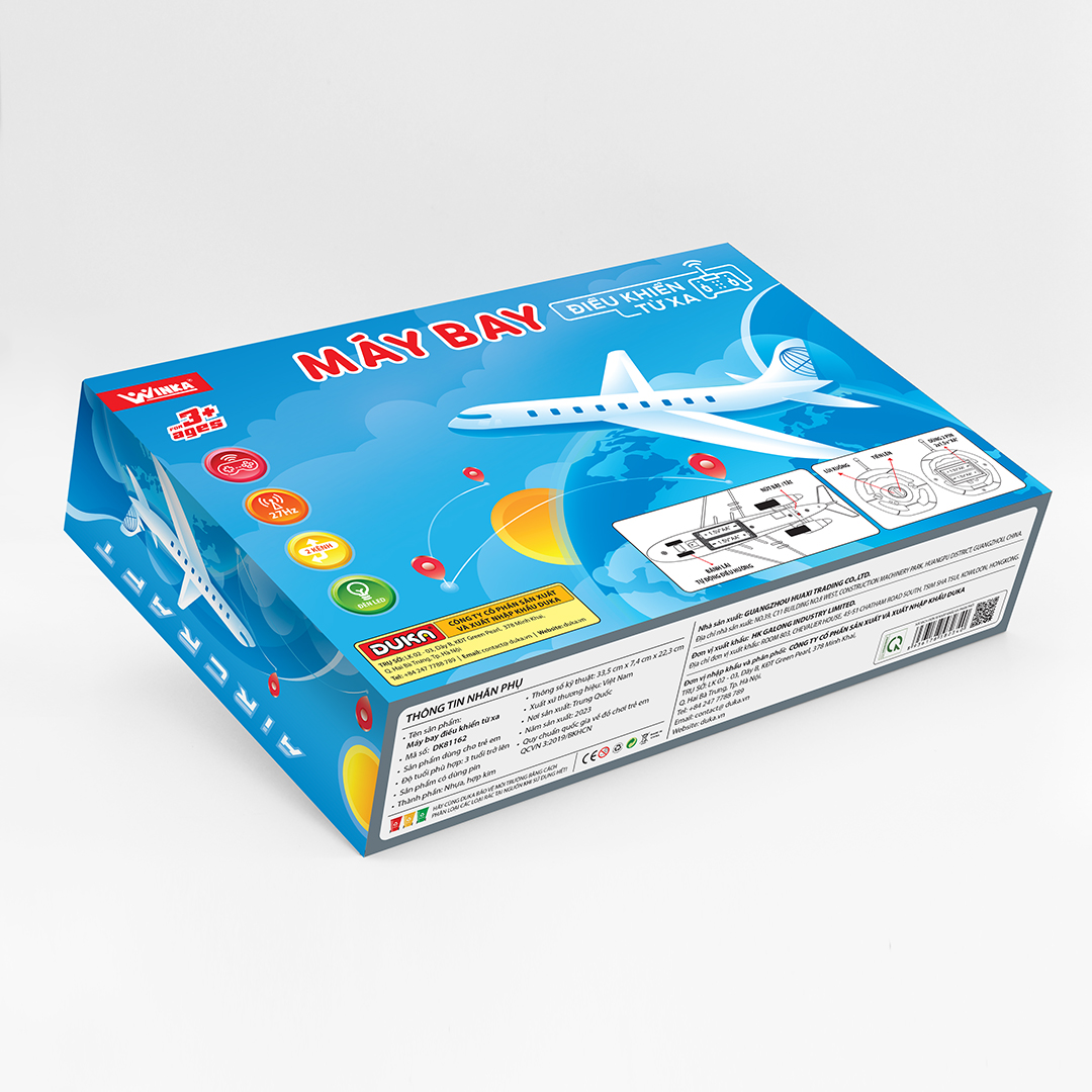 Đồ Chơi DUKA: Máy Bay Điều Khiển Từ Xa DK81162