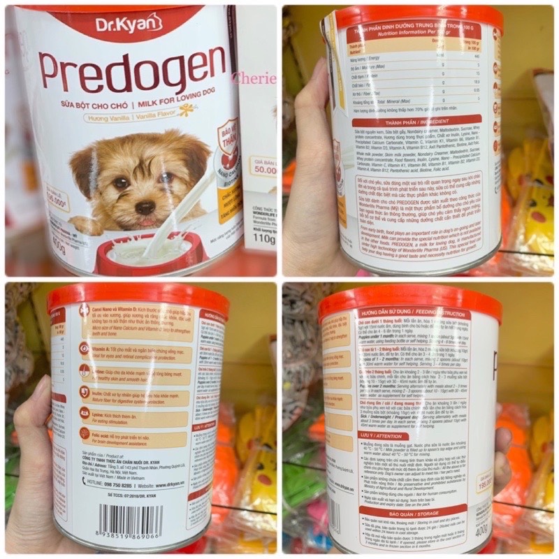 Sữa bột cho chó mèo Dr.Kyan Predogen