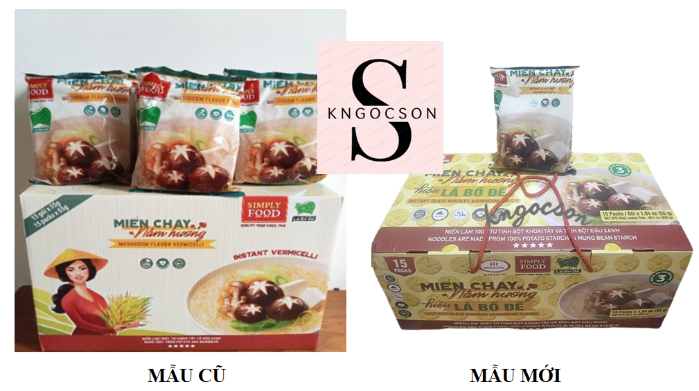 Miến chay Nấm Hương gói (15 gói)