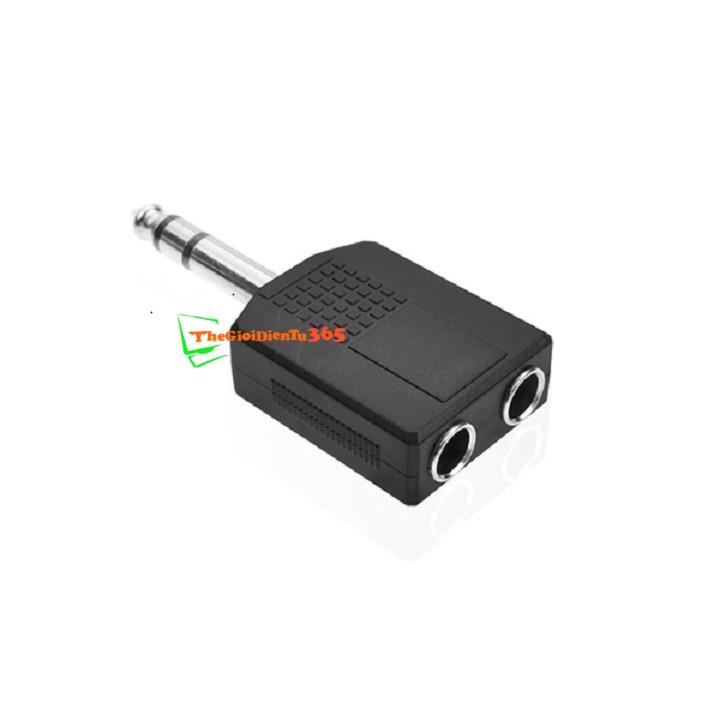 ĐẦU CHIA AUDIO 6.5MM 1 RA 2