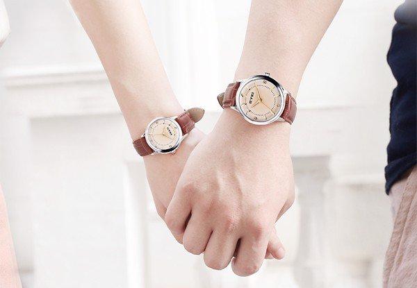 Đồng hồ nam dây da Eyki EET8599