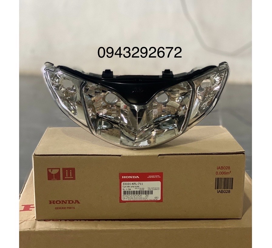 Pha đèn future 1 2003, 2004 xi nhan trắng honda
