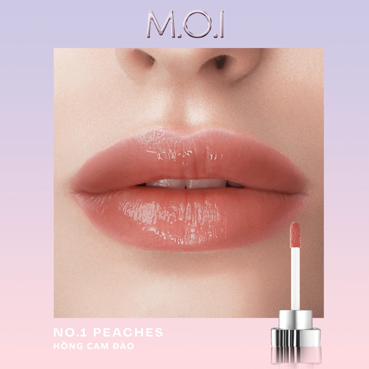 Son dưỡng có màu jelly lipgloss m.o.i - hồ ngọc hà