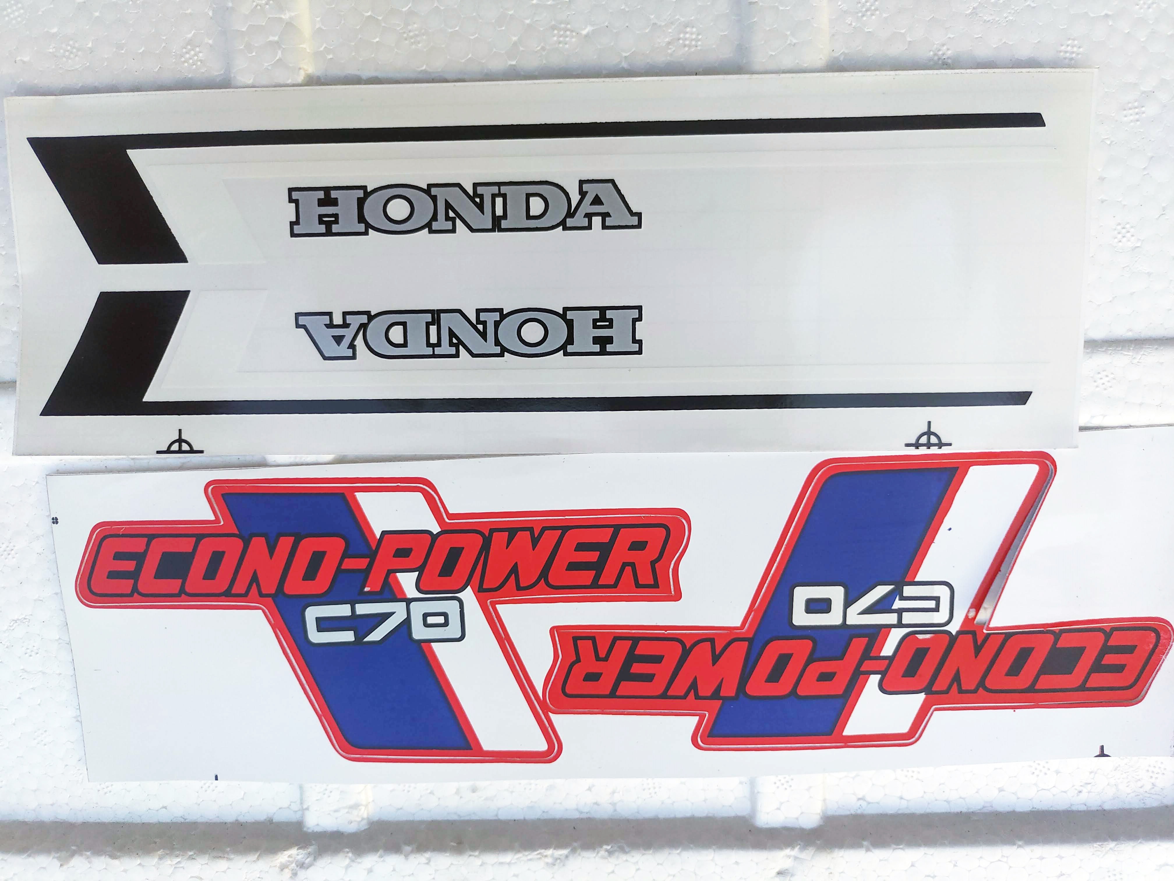 bộ tem honda  cup DD 70 đỏ