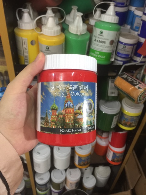 Màu acrylic 3D 500ml