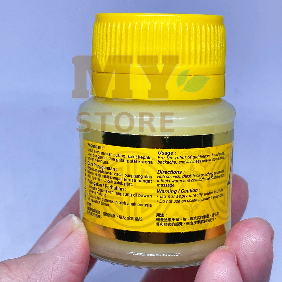 (Chính Hãng) Dầu Cù Là Vàng Balsem AktiV Balm Indonexia 40g