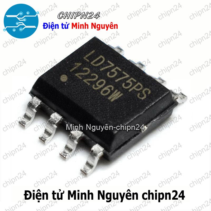[1 con] (ST) IC Dán LD7575 SOP-8 Hàng Tốt (SMD) (LD7575PS 7575) - HH004819