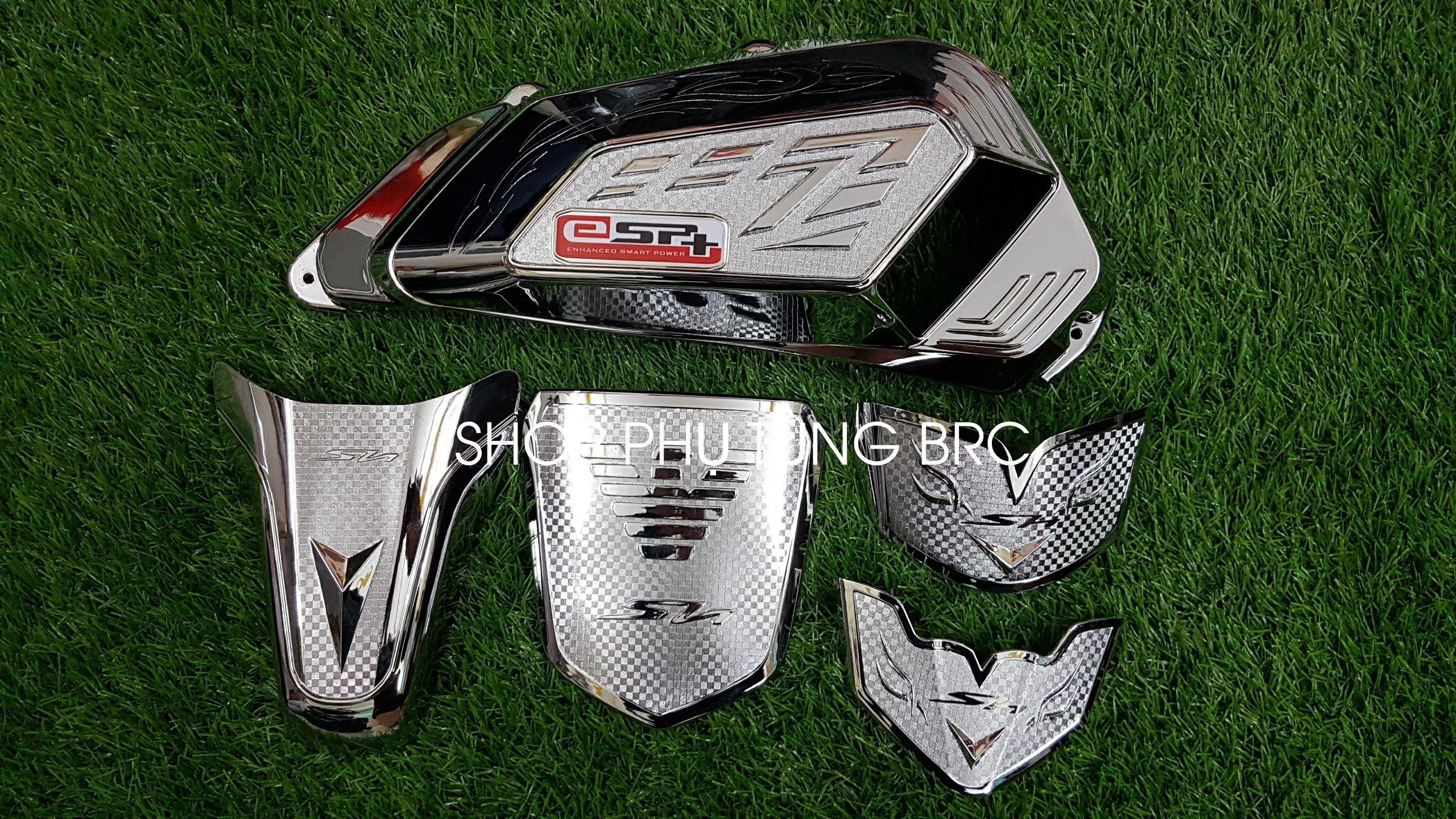 Combo 5 món ốp trang trí xe SH 2020