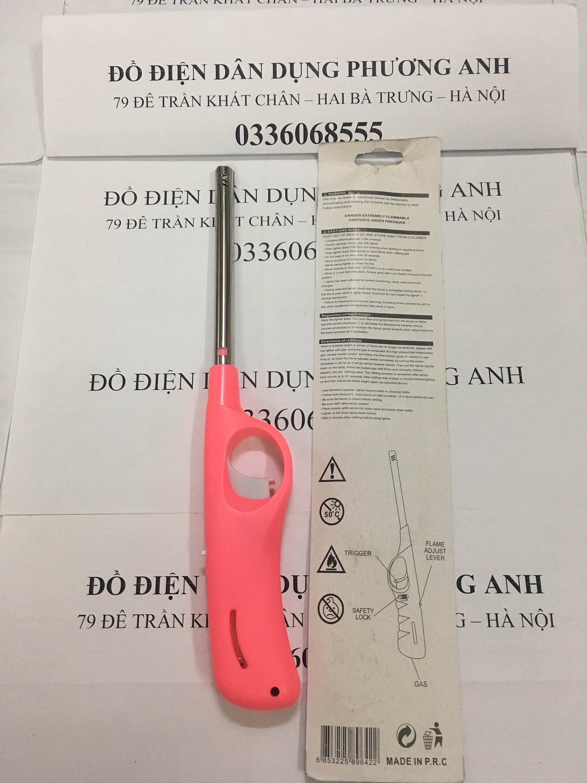 SÚNG MỒI LỬA BẾP GAS CAO CẤP 28 CM