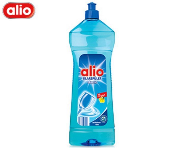 Nước Làm Bóng Alio Dùng Cho Máy Rửa Bát (Chai 1000ml)