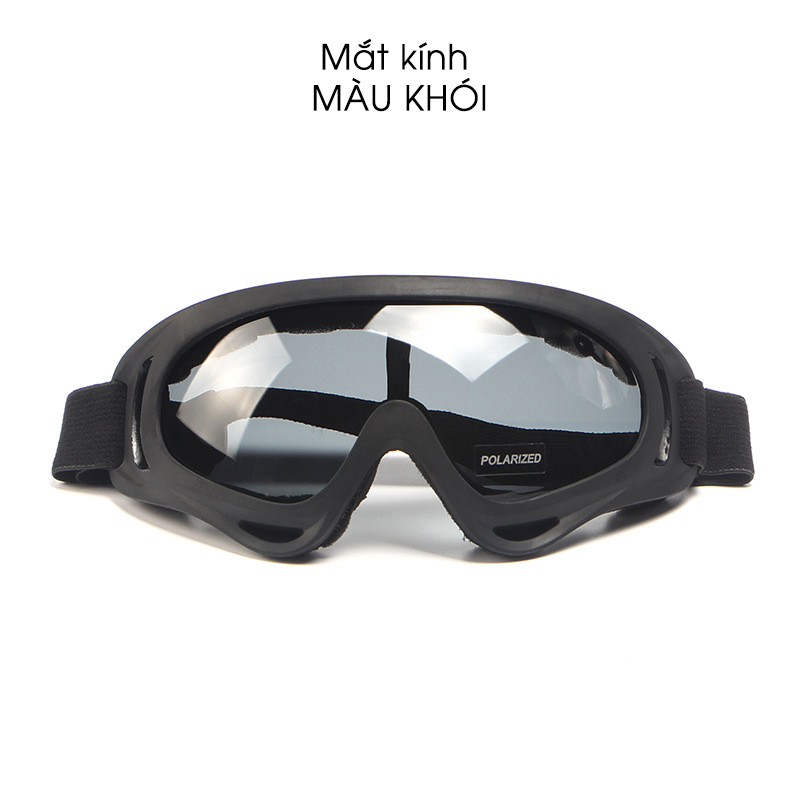 Kính Phi Công Gắn Mũ Bảo Hiểm UV - X400
