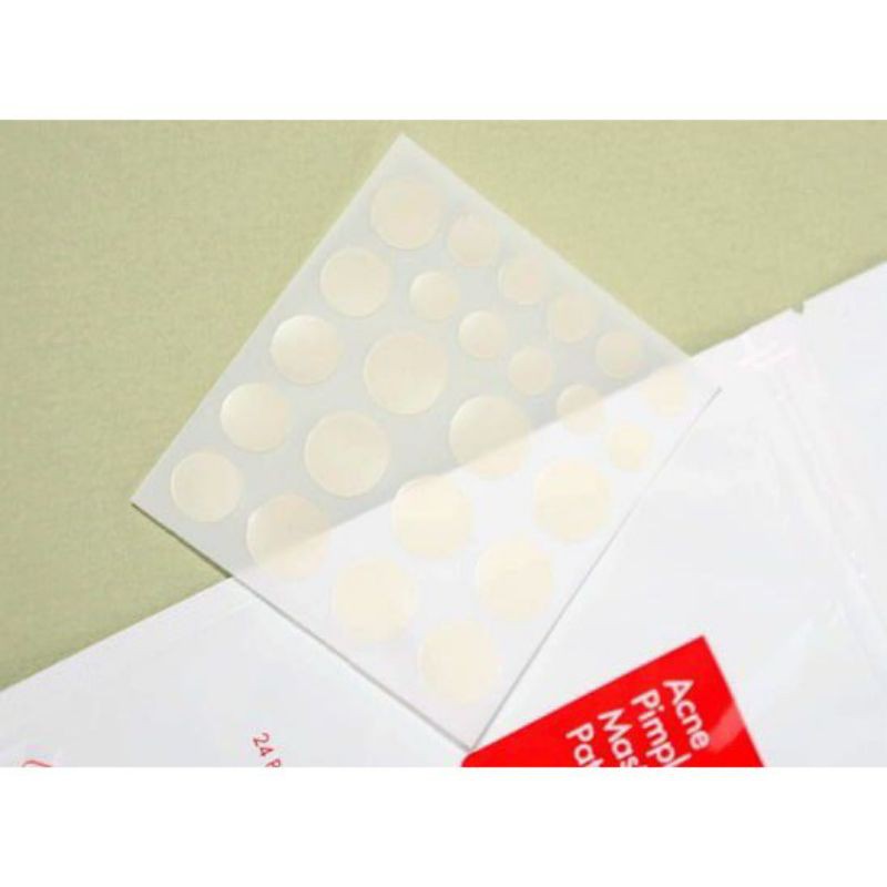 Miếng Dán Xoá Tan Mụn Viêm Cosrx Acne Pimple Master 24 Miếng Dán