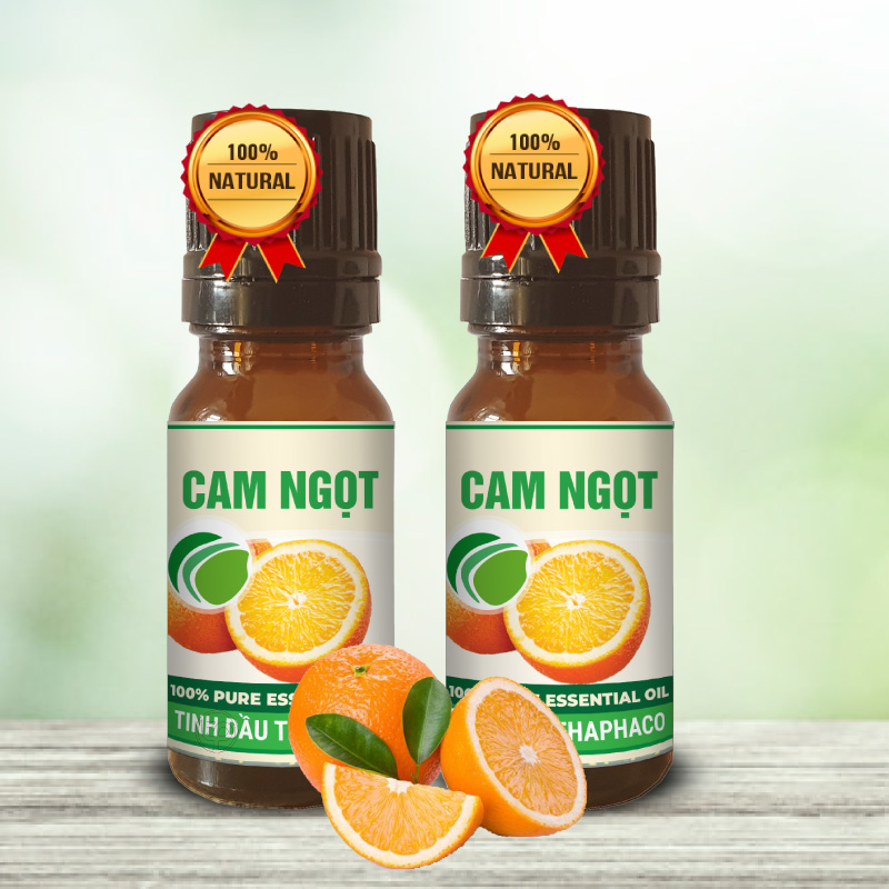 Tinh Dầu Cam Ngọt Tươi Mát 10ml Thaphaco