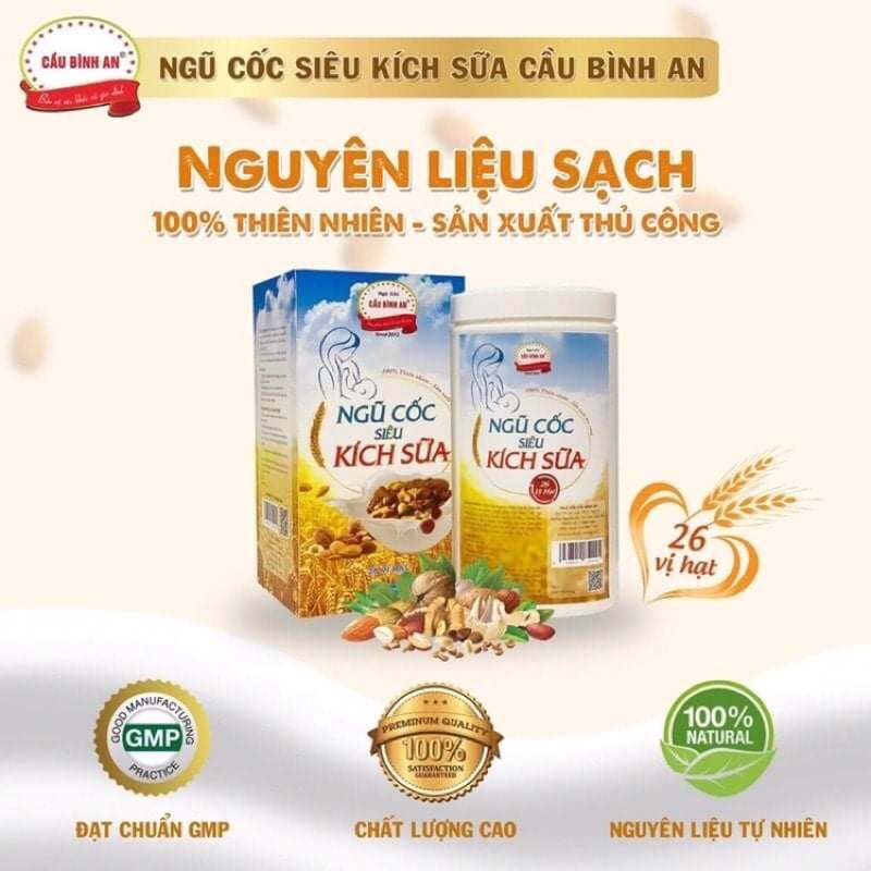 Ngũ cốc siêu kích sữa Cầu Bình An