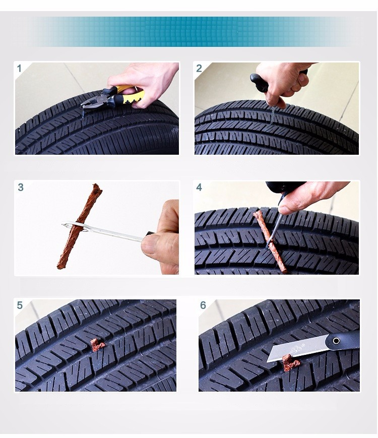 Bộ sản phẩm vá lốp xe ô tô