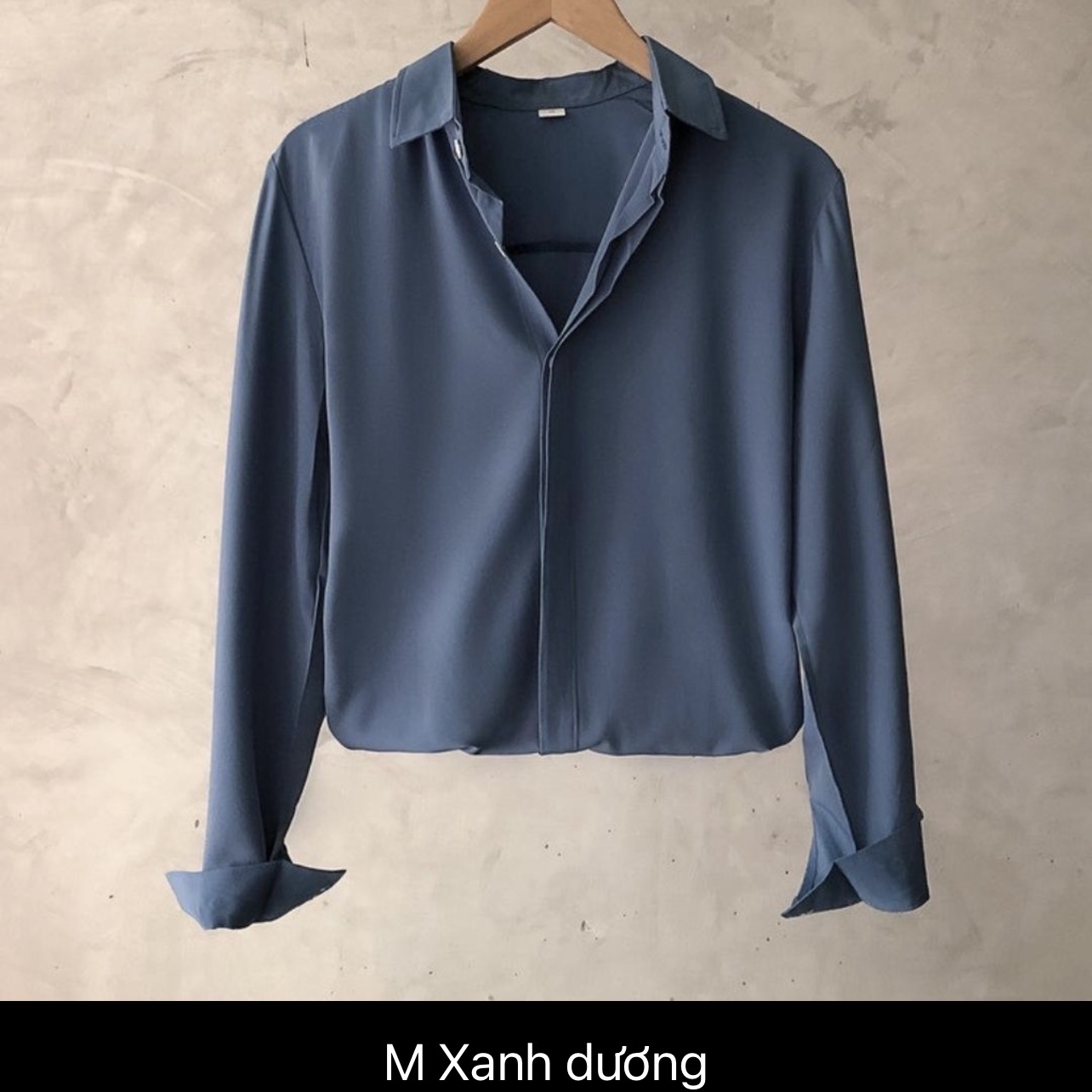 Áo Sơ Mi Nam Ẩn Cúc kiểu Mới Hàn Quốc ,Dáng Công Sở