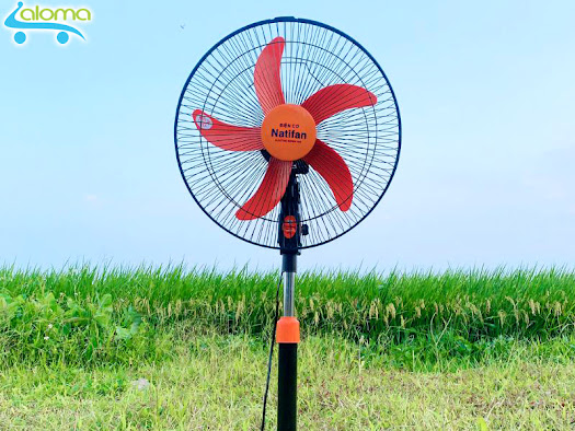 Quạt điện đứng công nghiệp natifan b5 công suất 40w với 5 cánh 3 tốc độ gió