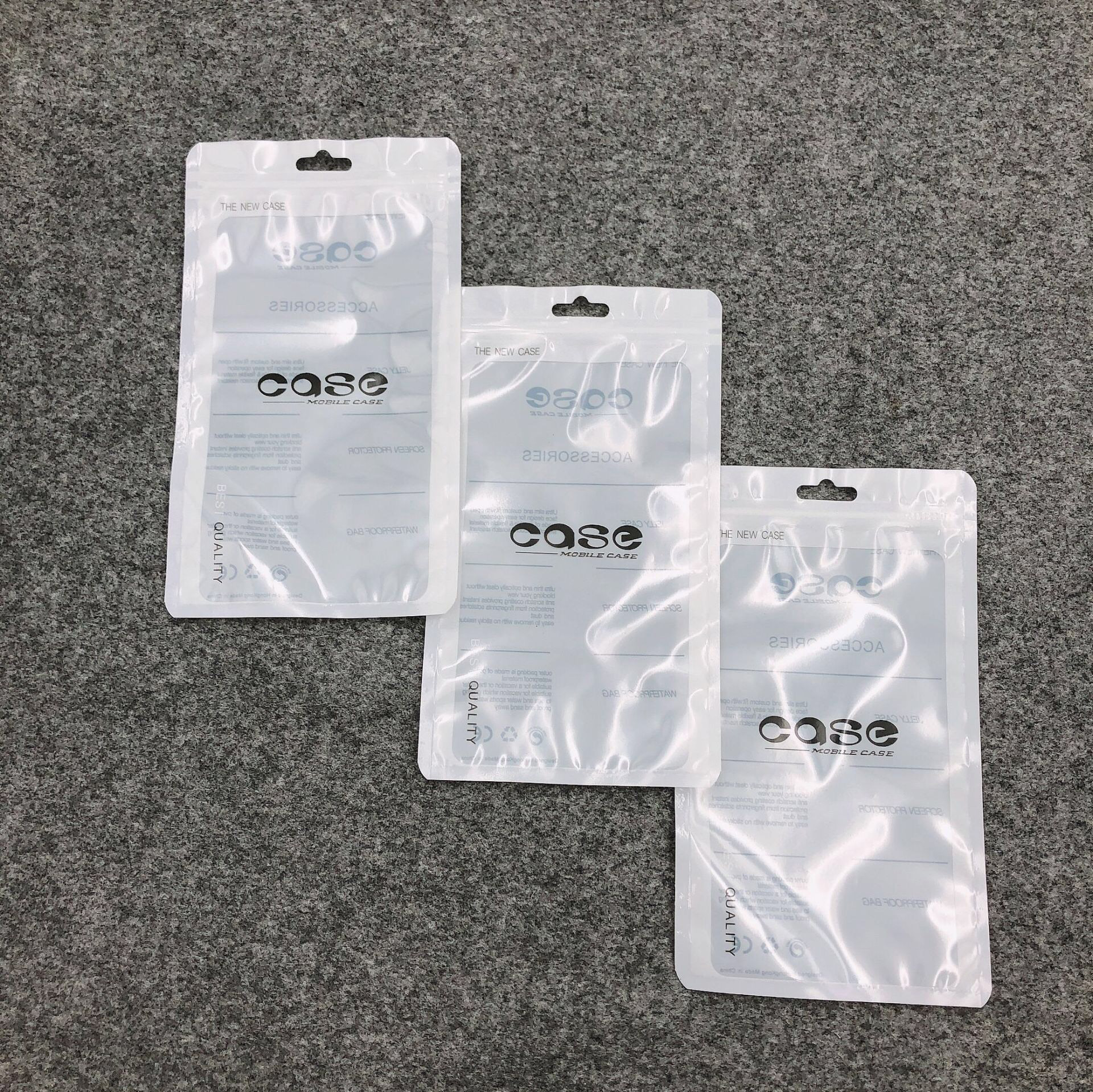 Combo 100 túi zip đựng ốp lưng điện thoại cho khách sỉ