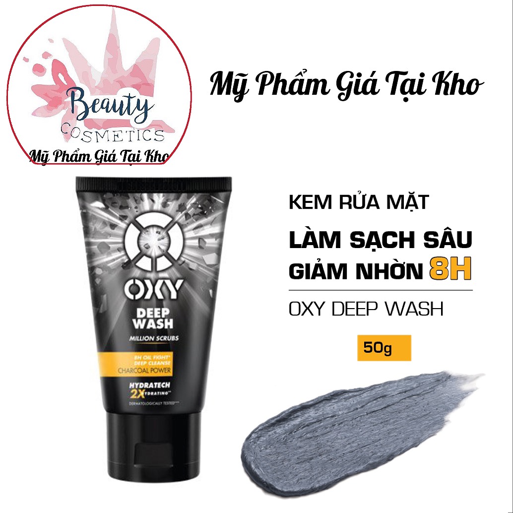 Sữa Rửa Mặt Oxy Perfect Wash và Deep Wash 50g