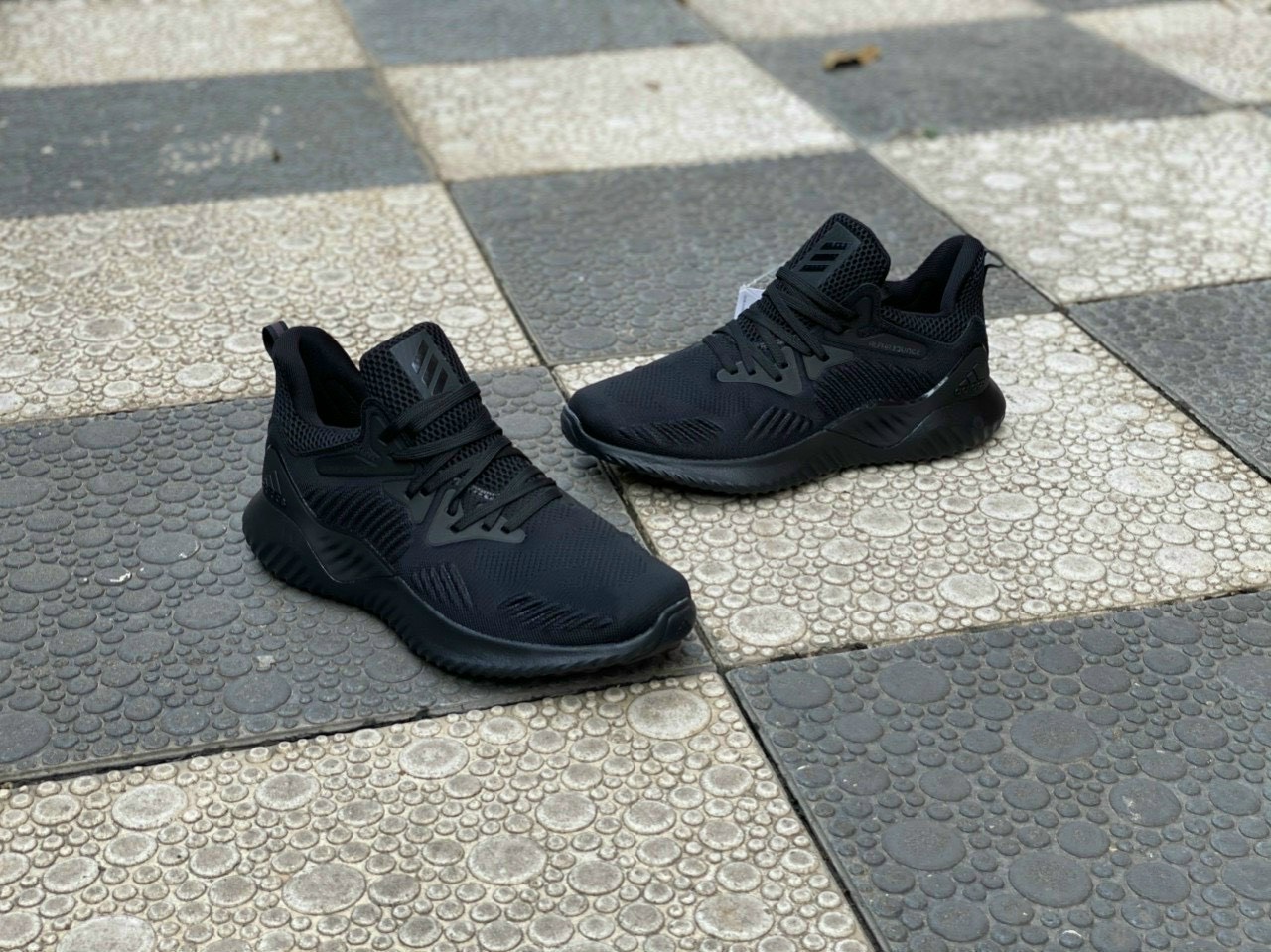 Giày Thể Thao Nam Adidas Alphabounce Beyond Black