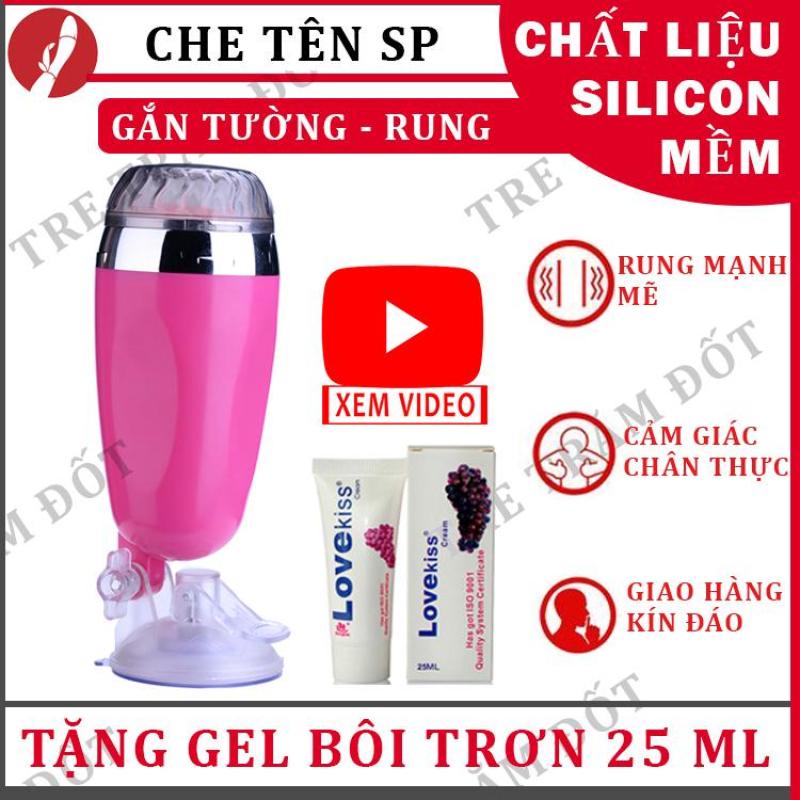 Am_dao_gia_giả_r.ung_GẮN_TƯỜNG_silicon_mềm_mại_tặng_kèm_gel_bôi_trơn_có_video_Revew