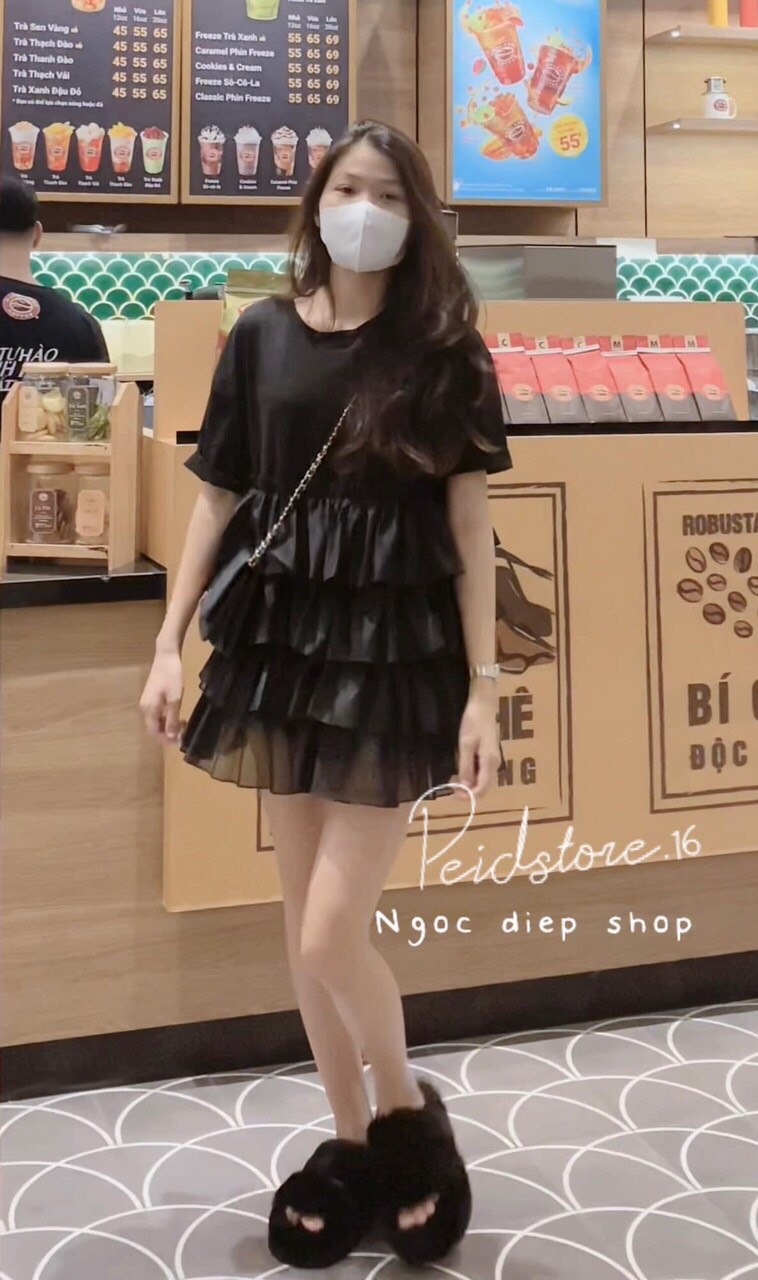 [25-27.4 Hoàn tiền 15%] ❤️❤️ Siêu phẩm váy 4 tầng xinh xắn dễ thương ❤️❤️❤️-LĐ