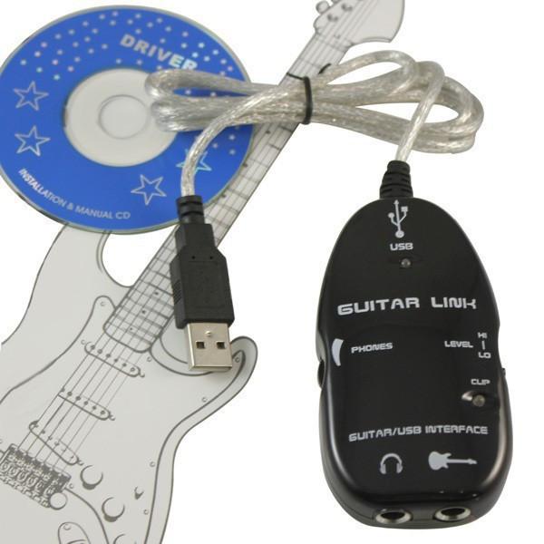 Cáp USB Guitar Link Kết Nối Đàn Guitar Với Máy Tính