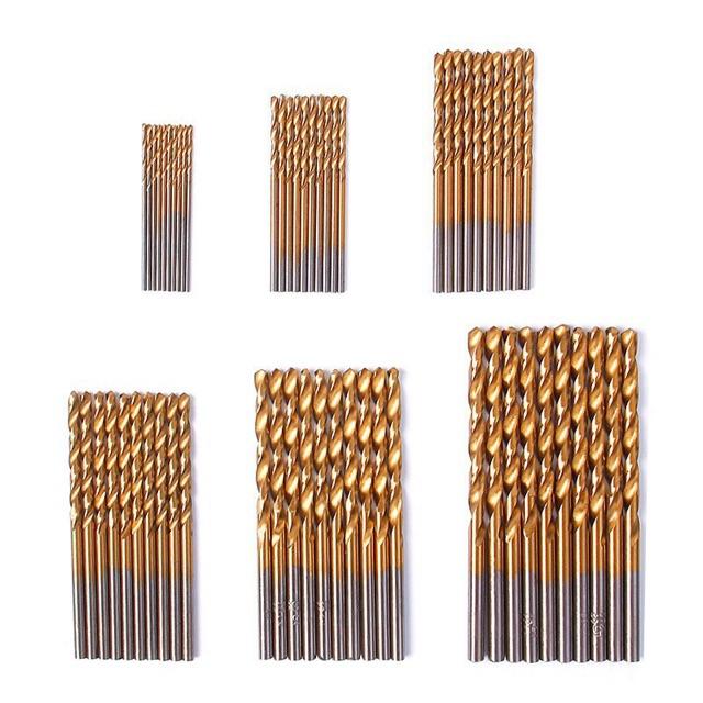 [HCM]Bộ 60 mũi khoan đa năng phủ titanium