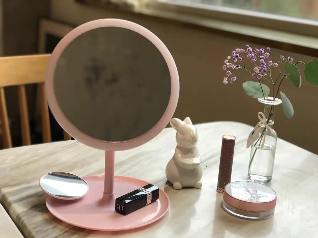 Gương đèn led để bàn