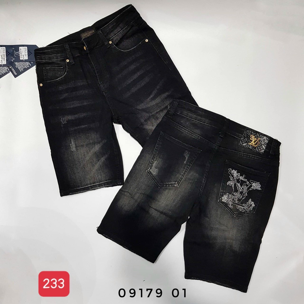 [HCM]Quần short jean nam co giãn - quần ngố nam rách gối - quần jean lửng nam thiết kế năng động phong cách hàn quốc thời trang thỏ tây shop94 ts233