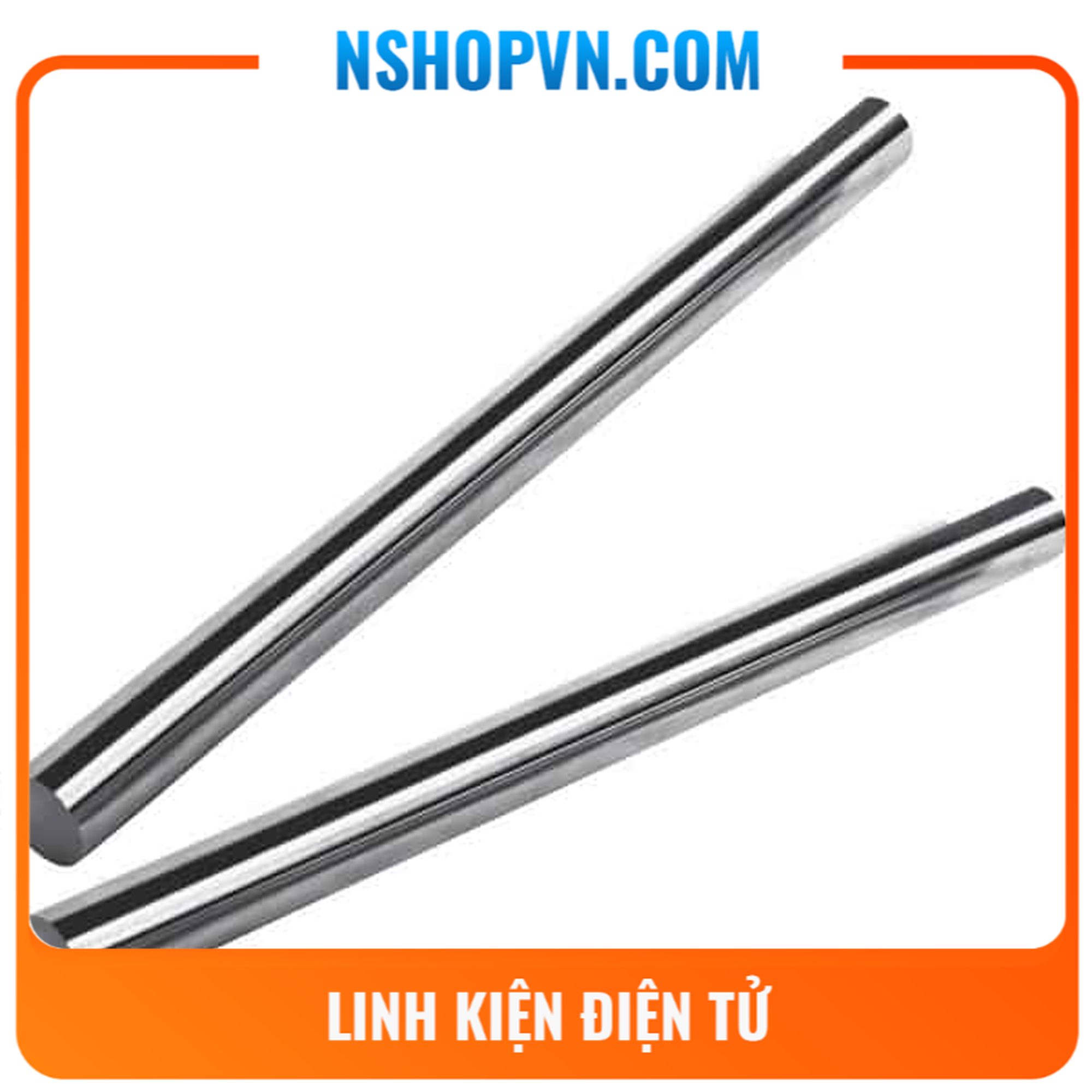 Trục trơn 8mm (ty , thanh trượt tròn) mạ crom 300mm