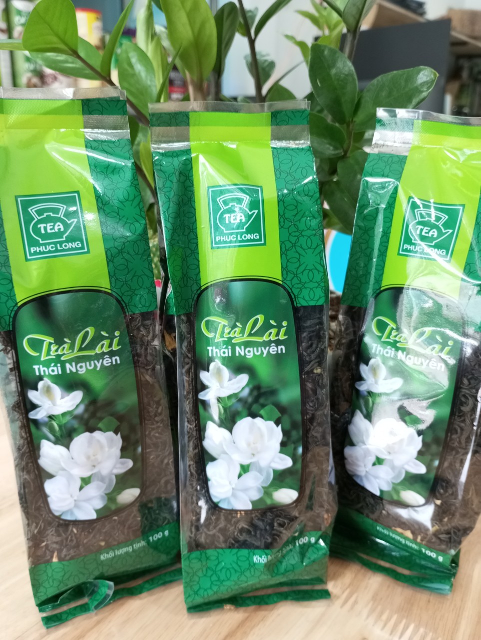 TRÀ LÀI THÁI NGUYÊN PHÚC LONG 100G MỚI