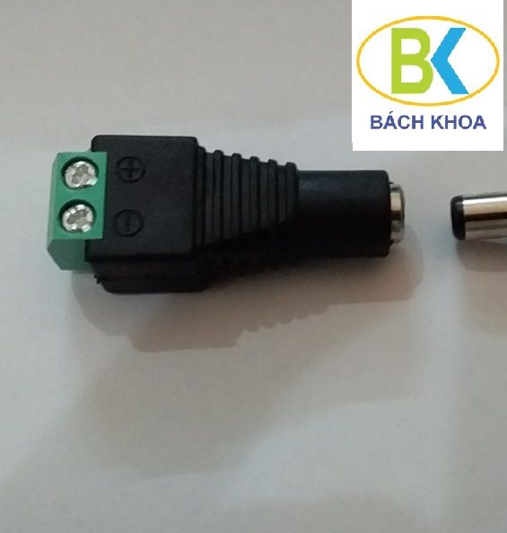 Set 10 jack cắm nguồn điện DC đực cái 5.5x2.1