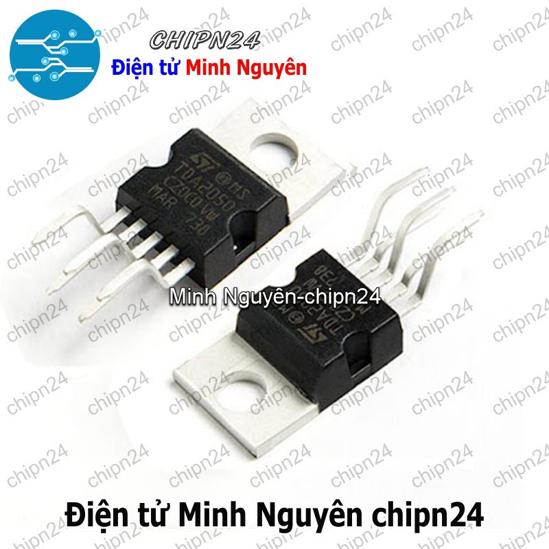 [2 con] (DIP) IC TDA2050 TO-220 (TDA2050AV) (IC Khuếch đại âm thanh) - HH001125
