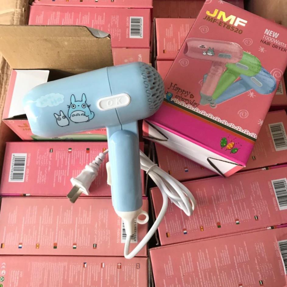 Máy sấy tóc mini 2 chế độ gấp gọn siêu kute