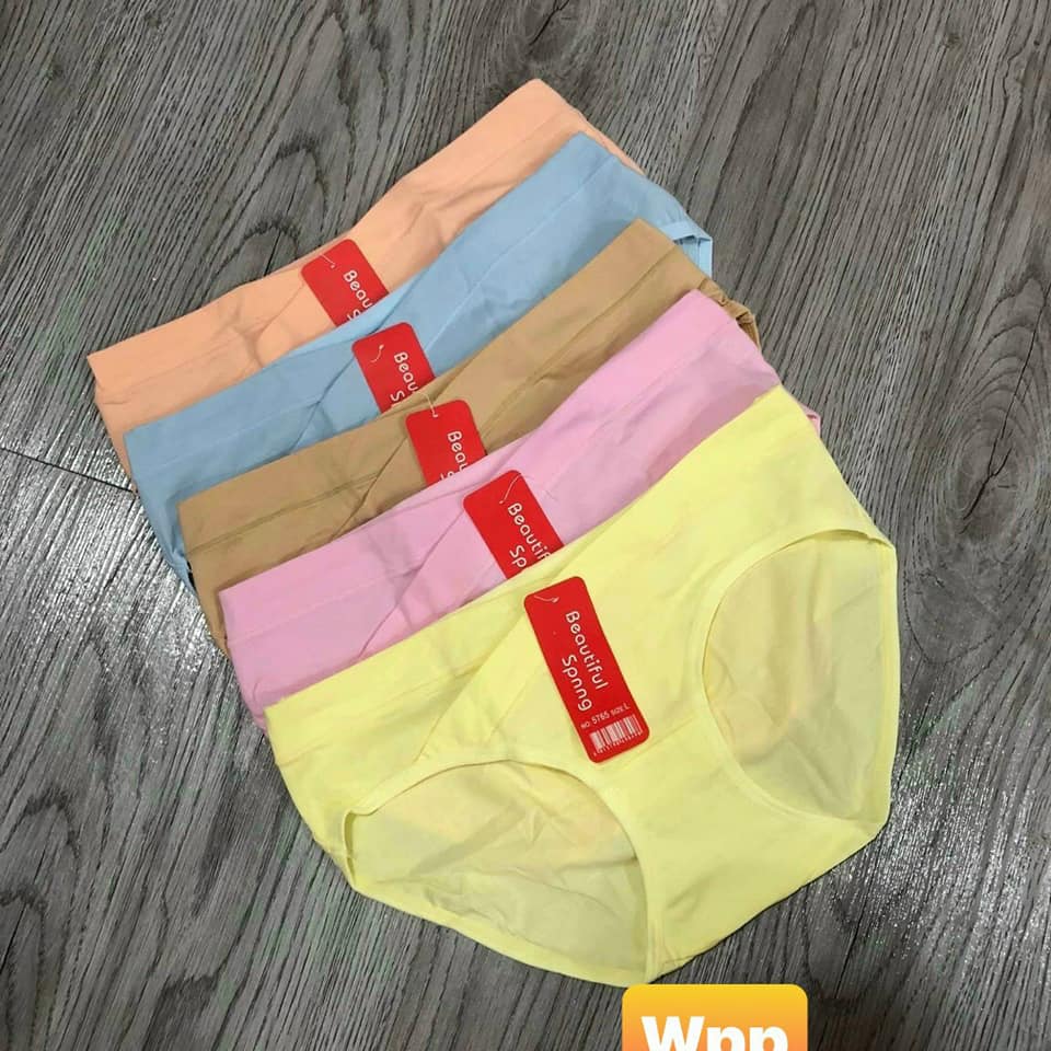 Quần lót bầu cotton, quần lót bầu cạp chéo, quần lót bầu túi zip- Chipxk
