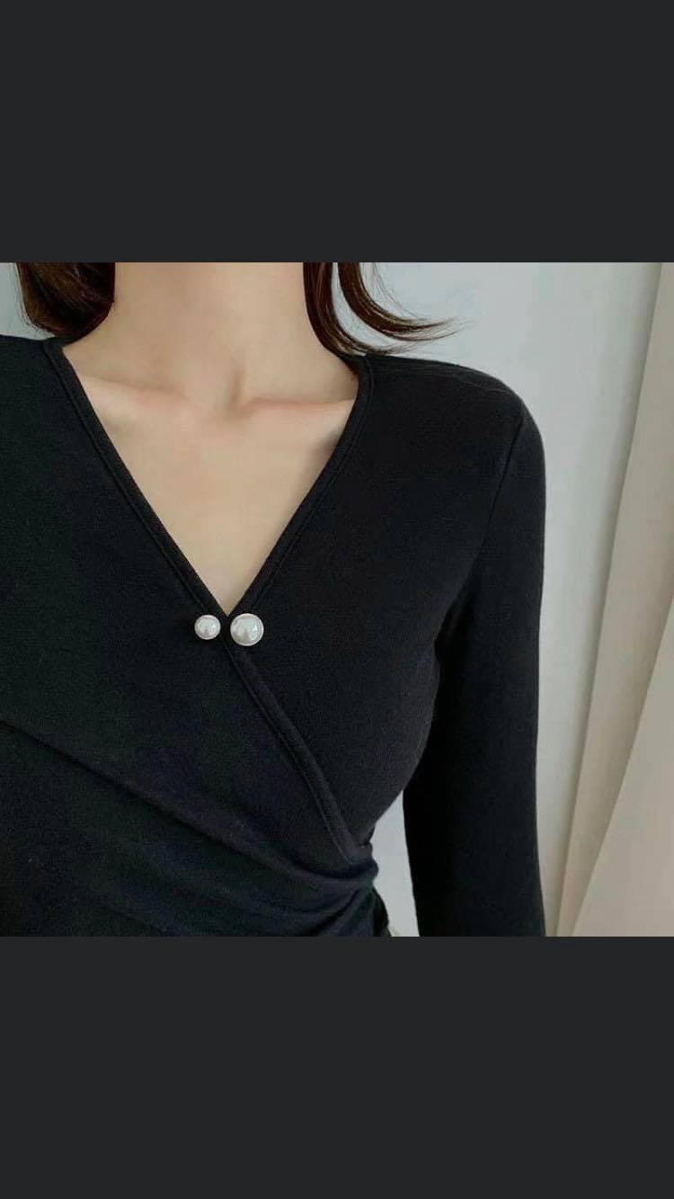 Sét 7 khuy cài áo đính hạt siêu xinh