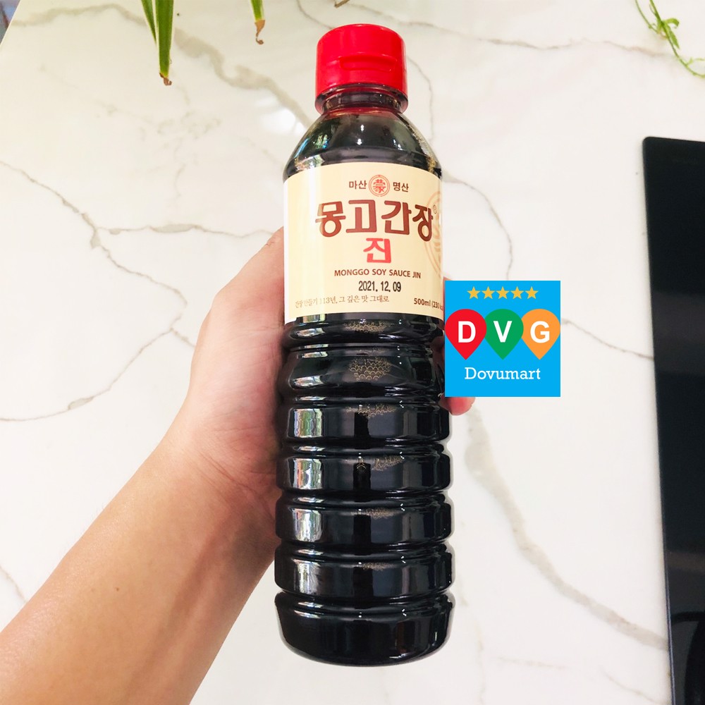 Nước tương monggo jin hàn quốc 500ml