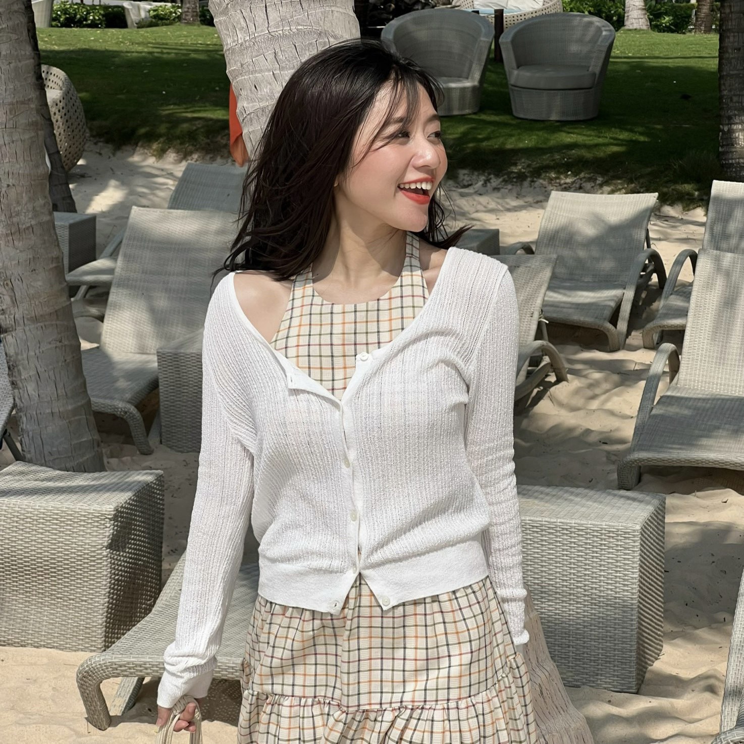 GOLA - KARIN CARDIGAN - Áo khoác dệt kim mỏng