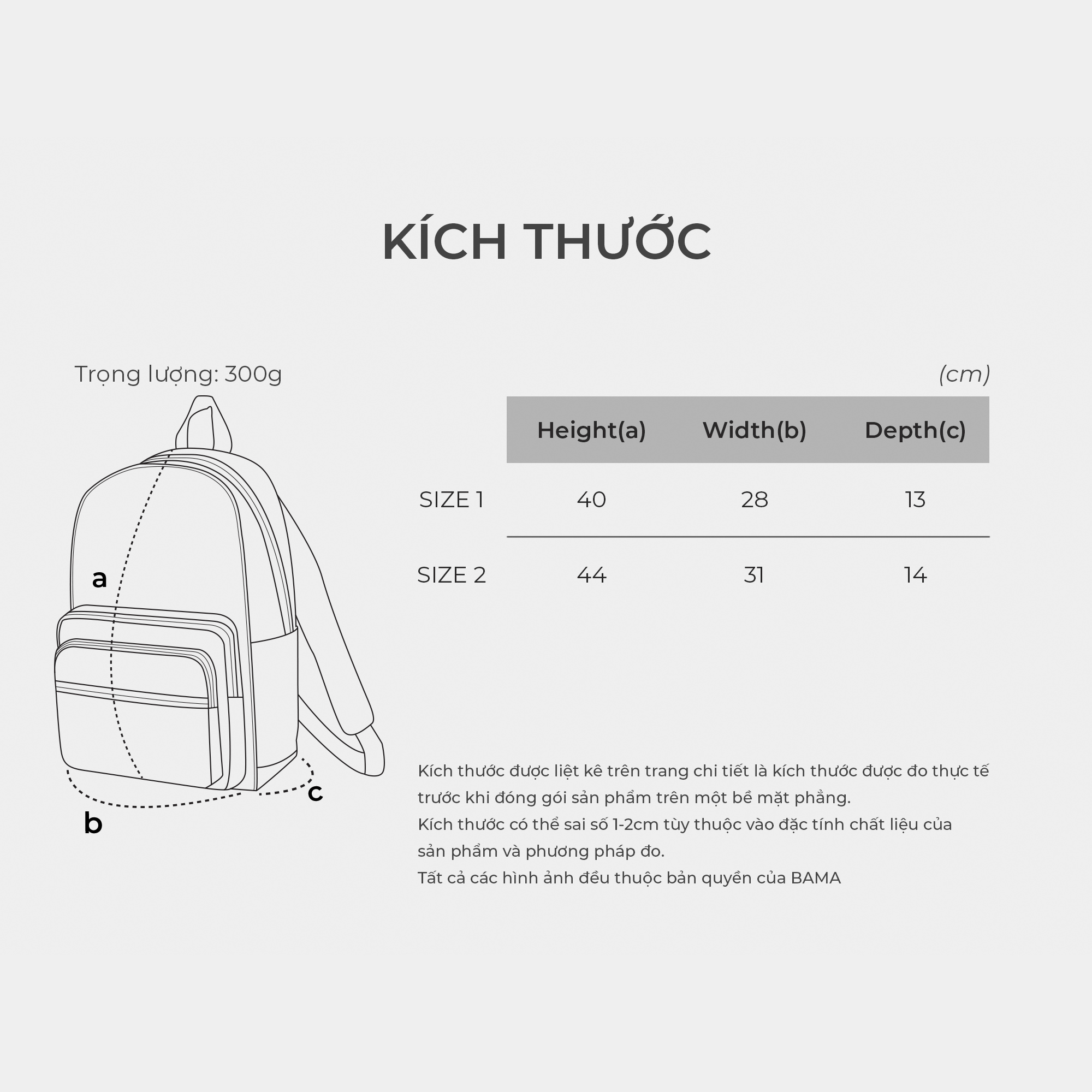 Balo BAMA Modern Backpack